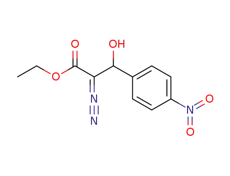 ethyl-2-diazo-3-hydroxy-3-(4-nitrophenyl)-propanoate