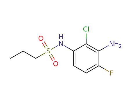 Ν-(2-chloro-3-amino-4-fluorophenyl)-1-propyl sulfonamide