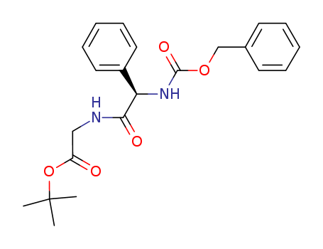 Glycine, (2R)-2-phenyl-N-[(phenylmethoxy)carbonyl]glycyl-,
1,1-dimethylethyl ester
