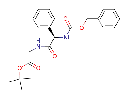 (R) -tert- 부틸 2- (2- (벤질 옥시 카르 보닐 아미노) -2- 페닐 아세 타미도) 아세테이트