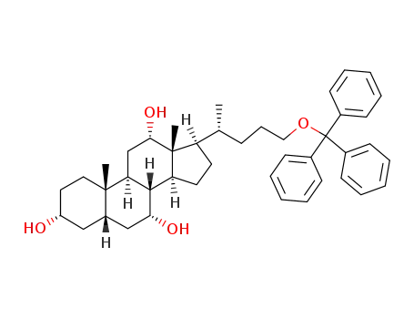 24-triphenylmethoxy-5β-cholan-3α,7α,12α-triol