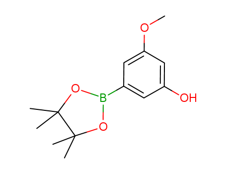 3-METHOXY-5-(4,4,5,5-TETRAMETHYL-1,3,2-DIOXABOROLAN-2-YL)PHENOL(906008-22-8)
