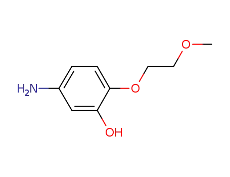 Phenol, 5-amino-2-(2-methoxyethoxy)- (9CI)