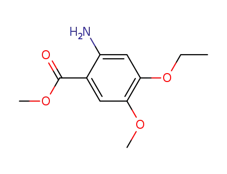 2-amino-4-ethoxy-5-methoxybenzoic acid methyl ester