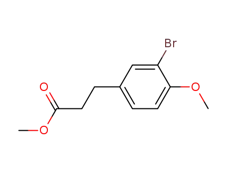 3-(3-bromo-4-methoxyphenyl)-propionic acid methyl ester