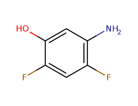 5-Amino-2,4-difluorophenol cas no. 113512-71-3 98%