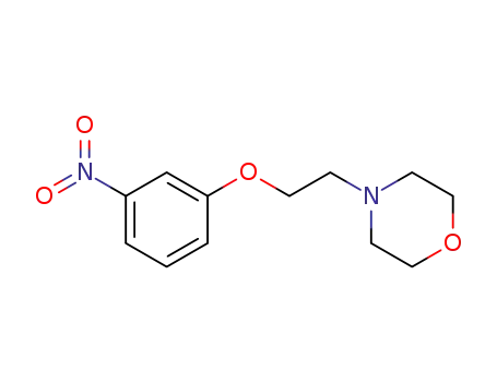 Molecular Structure of 182618-90-2 (4-[2-(3-NITROPHENOXY)ETHYL]MORPHOLINE)