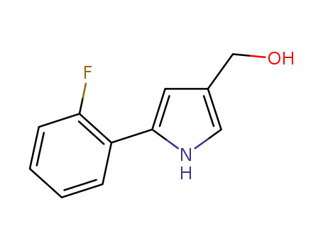 1H-Pyrrole-3-methanol, 5-(2-fluorophenyl)-