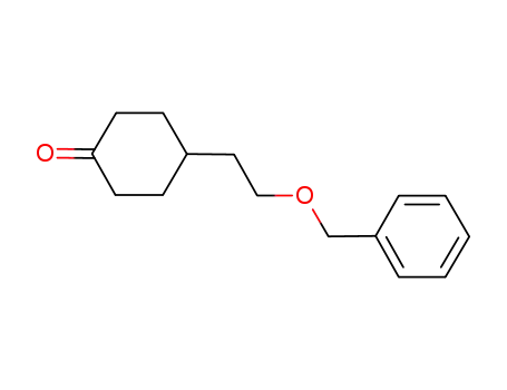 Cyclohexanone, 4-[2-(phenylmethoxy)ethyl]-