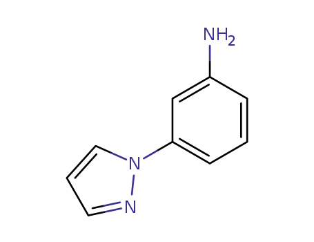 Molecular Structure of 184097-88-9 (3-(1H-PYRAZOL-1-YL)ANILINE)