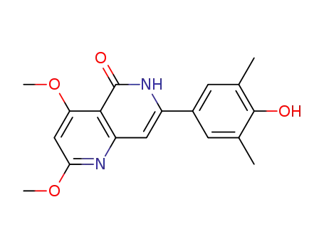 7-(4-hydroxy-3,5-dimethylphenyl)-2,4-dimethoxy-1,6-naphthyridin-5(6H)-one