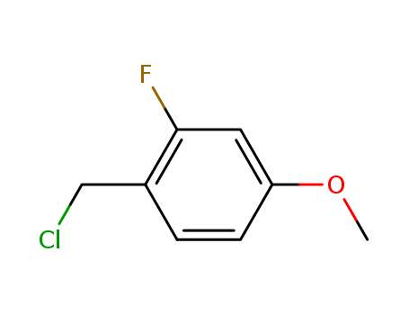 Benzene,1-(chloromethyl)-2-fluoro-4-methoxy- 331-63-5