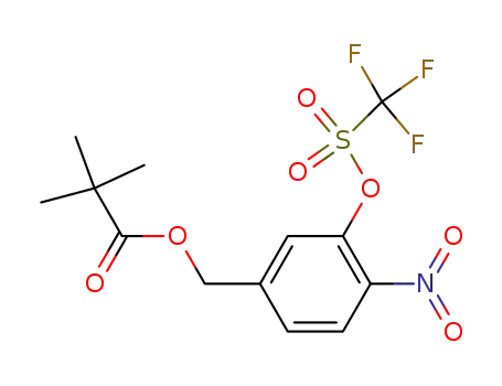 4-nitro-3-(trifluoroMethylsulfonyloxy)benzyl pivalate