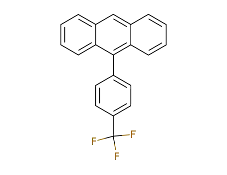 Molecular Structure of 386-23-2 (9-[4-(trifluoromethyl)phenyl]anthracene)
