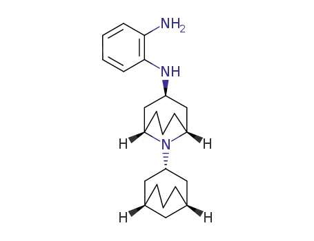 Molecular Structure of 1126795-15-0 (N<sub>1</sub>-((1R,1'R,3R,3'R,5S,5'S)-[3,9'-bi(9'-azabicyclo[3.3.1]nonan)]-3'-yl)benzene-1,2-diamine)