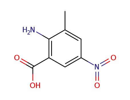 Benzoic acid, 2-amino-3-methyl-5-nitro-