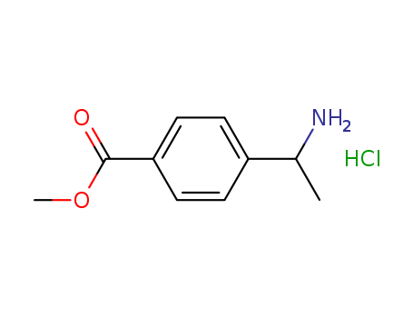 4-(1-Amino-ethyl)-benzoic acid methyl ester hydrochloride
