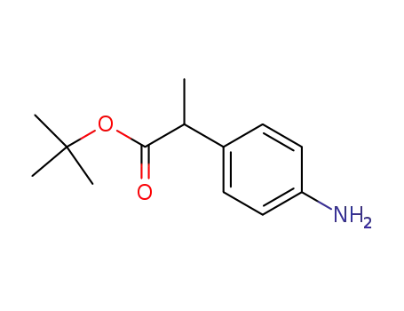 2-(4-aminophenyl)propionic acid tert-butyl ester