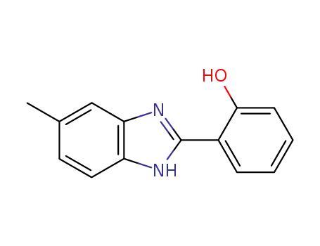 Molecular Structure of 6266-09-7 (2-(2-HYDROXYPHENYL)-5-METHYL-1H-BENZOIMIDAZOLE)