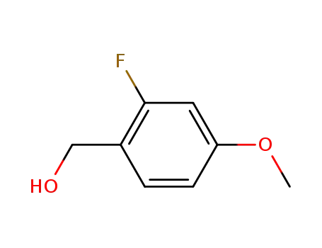 Molecular Structure of 405-09-4 (2-Fluoro-4-methoxybenzyl alcohol)