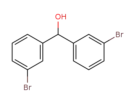 Molecular Structure of 51339-30-1 (BenzeneMethanol, 3-broMo-alpha-(3-broMophenyl)-)