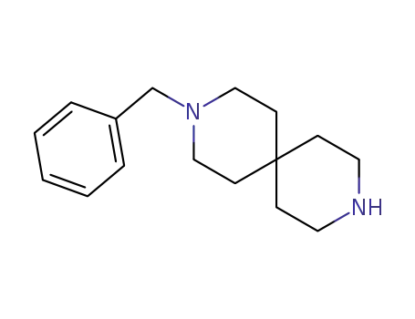 Molecular Structure of 189333-49-1 (3-BENZYL-3,9-DIAZA-SPIRO[5.5]UNDECANE)