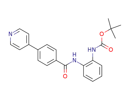 tert-butyl {2-[(4-pyrid-4-ylbenzoyl)amino]phenyl}carbamate