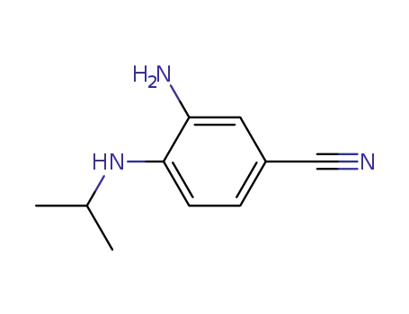 3-AMINO-4-ISOPROPYLAMINO-BENZONITRILE