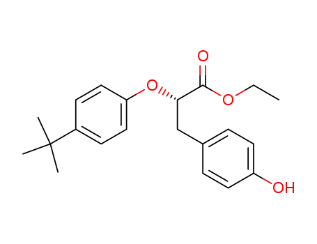 ethyl (S)-2-(4-tert-butylphenoxy)-3-(4-hydroxyphenyl)propionate
