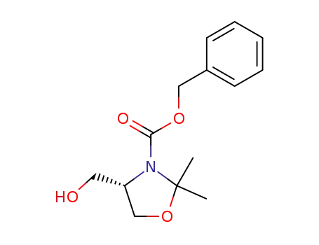 (S)-hydroxymethyl-2,2-dimethyloxazolidine-3-carboxylic acid benzyl ester