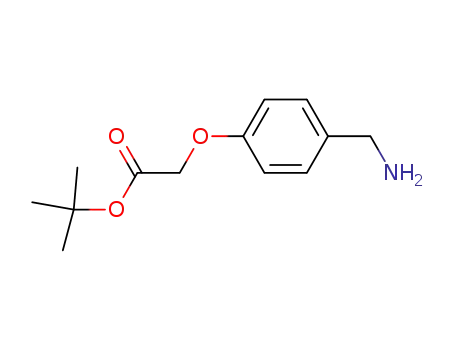 Molecular Structure of 720720-14-9 (2-[4-(Aminomethyl)phenoxy]acetic acid tert-butyl ester)