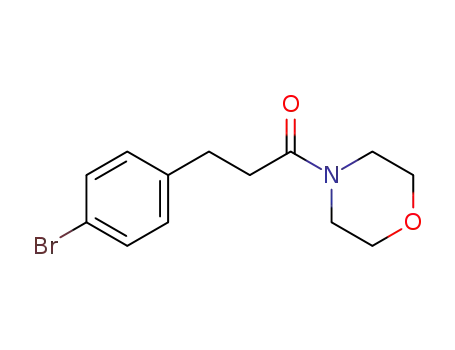 3-(4-bromophenyl)-1-morpholinopropan-1-one