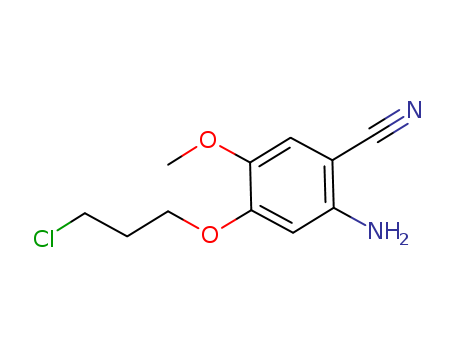 Benzonitrile,2-amino-4-(3-chloropropoxy)-5-methoxy-