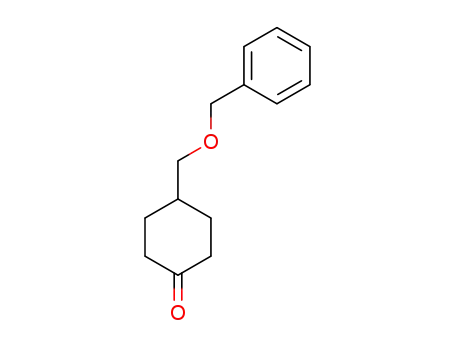 Molecular Structure of 132452-43-8 (Cyclohexanone, 4-[(phenylmethoxy)methyl]-)