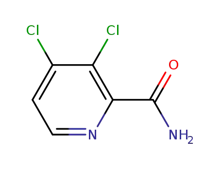 Molecular Structure of 1025720-99-3 (3,4-Dichloropicolinamide)