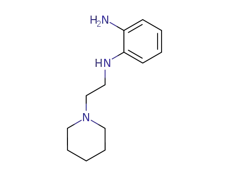 Molecular Structure of 5625-68-3 (1,2-Benzenediamine, N-[2-(1-piperidinyl)ethyl]-)
