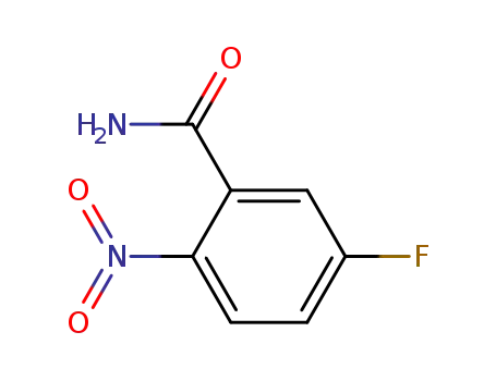 Molecular Structure of 77206-97-4 (5-FLUORO-2-NITROBENZAMIDE)