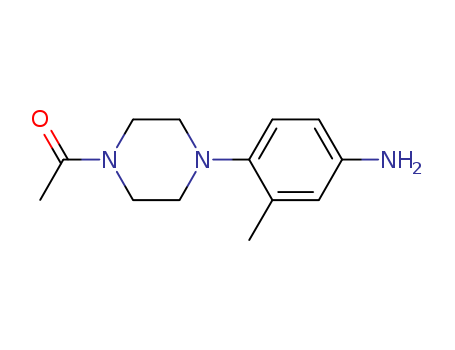 Ethanone,1-[4-(4-amino-2-methylphenyl)-1-piperazinyl]-