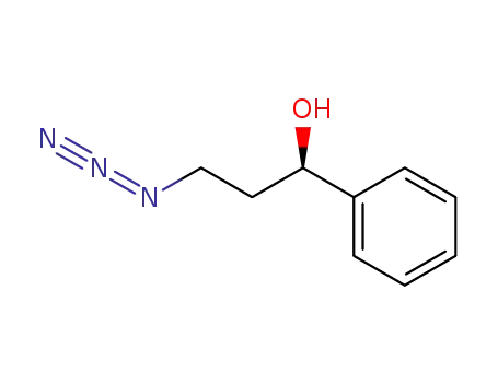 Molecular Structure of 168465-69-8 ((R)-α-(2-azidoethyl)benzenemethanol)