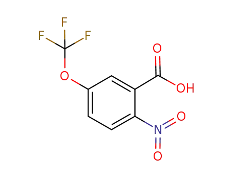 Molecular Structure of 189359-65-7 (2-NITRO-5-(TRIFLUOROMETHOXY)BENZOIC ACID)