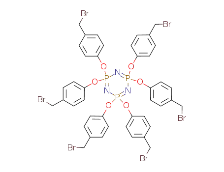 1,3,5,2,4,6-Triazatriphosphorine,
2,2,4,4,6,6-hexakis[4-(bromomethyl)phenoxy]-2,2,4,4,6,6-hexahydro-