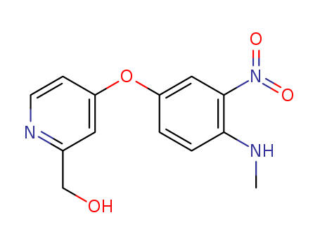 2-Pyridinemethanol, 4-[4-(methylamino)-3-nitrophenoxy]-