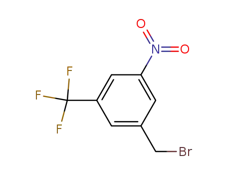 Molecular Structure of 180146-67-2 (1-(BROMOMETHYL)-3-NITRO-5-(TRIFLUOROMETHYL)BENZENE)