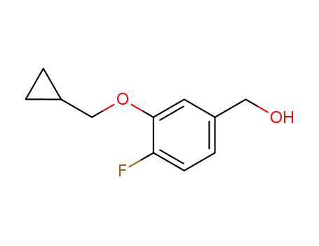 (3-(cyclopropylmethoxy)-4-fluorophenyl) methanol
