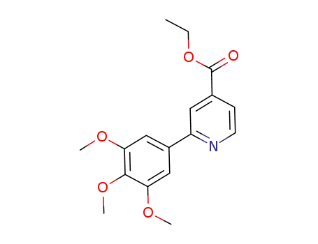 에틸 2-(3,4,5-트리메톡시페닐)피리딘-4-카르복실레이트