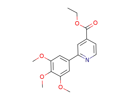 Ethyl 2-(3,4,5-trimethoxyphenyl)pyridine-4-carboxylate