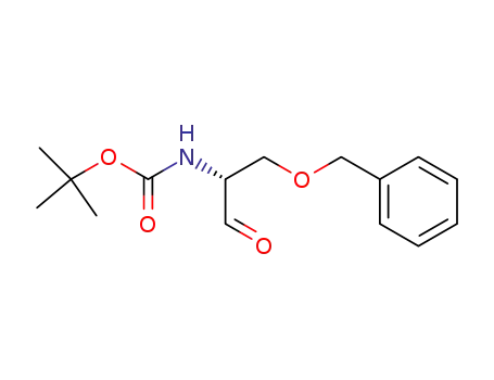 Carbamic acid, [(1R)-1-formyl-2-(phenylmethoxy)ethyl]-,
1,1-dimethylethyl ester