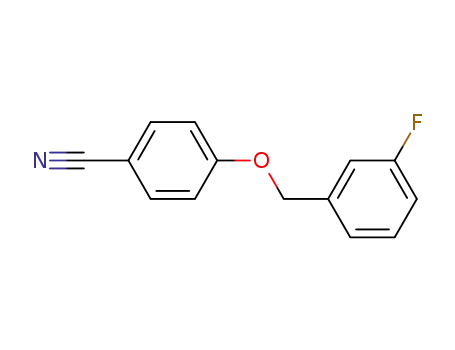 4-[(3-fluorophenyl)methoxy]benzonitrile