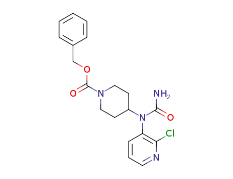 benzyl 4-[1-(2-chloro-pyridin-3-yl)-ureido]-piperidine-1-carboxylate
