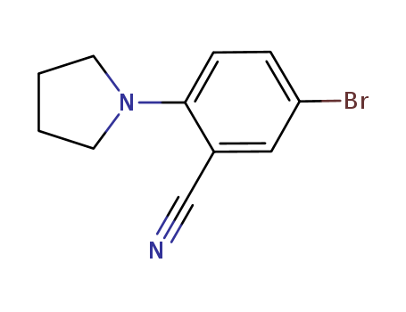 5-BroMo-2-(pyrrolidin-1-yl)benzonitrile